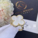 Van Cleef & Arpels Magic Alhambra Ring Yellow Gold, Mother Of Pearl Vcarf78900 (2)