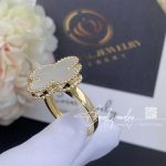 Van Cleef & Arpels Magic Alhambra Ring Yellow Gold, Mother Of Pearl Vcarf78900 (3)