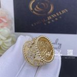 Van Cleef & Arpels Perlée Clovers Ring, Yellow Gold, Diamond Vcaro3y700 (7)