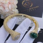 Van Cleef & Arpels Perlée Couleurs Bracelet, Diamond, Malachite Vcarp27000 (3)