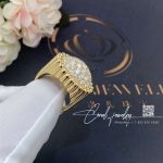 Van Cleef & Arpels Perlée Diamonds Pavé Ring Yellow Gold, Diamond Vcarp6ap00 (10)