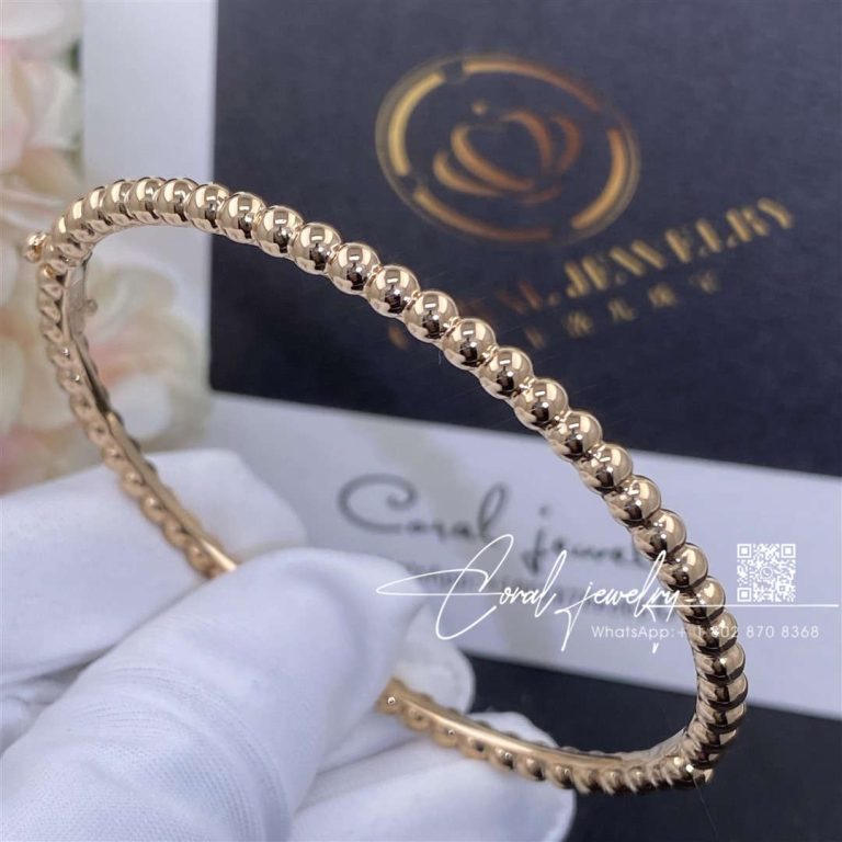 Van Cleef & Arpels Perlée Pearls Of Gold Bracelet, Rose Gold Vcaro7a700 (4)