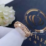 Van Cleef & Arpels Perlée Sweet Clovers Ring Rose Gold, Diamond Vcarp6ml00 (4)