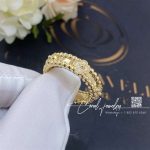 Van Cleef & Arpels Perlée Sweet Clovers Ring Yellow Gold, Diamond Vcarp6mm00 (1)