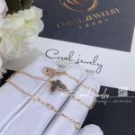 Van Cleef & Arpels Sweet Alhambra Butterfly Bracelet Rose Gold, Mother Of Pearl Vcarp9vb00 China Exclusive (2)