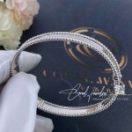 Van Cleef & Arpels Perlée Signature Bracelet, White Gold Vcarp3k800 (4)