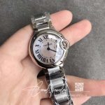 Replica Ballon Bleu De Cartier 28mm Af Factory Stainless Steel Strap (3)