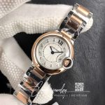 Replica Ballon Bleu De Cartier 28mm V6 Factory Stainless Steel Bezel (3)