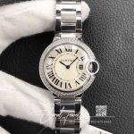 Replica Ballon Bleu De Cartier 28mm W4bb0015 Af Factory Diamond Set Bezel (1)