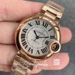 Replica Ballon Bleu De Cartier 28mm Wgbb0007 V6 Factory Gold Bezel (3)