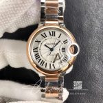 Replica Ballon Bleu De Cartier W2bb0023 33mm V6 Factory Silver Strap (1)