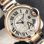 Replica Ballon Bleu De Cartier W2bb0023 33mm V6 Factory Silver Strap (4)