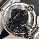 Replica Ballon Bleu De Cartier W6920042 42mm Af Factory Black Steel Strap Dial (4)