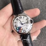 Replica Ballon Bleu De Cartier W6920085 33mm Af Factory Stainless Steel Bezel (3)