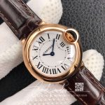 Replica Ballon Bleu De Cartier W6920097 Af Factory Brown Leather Strap (4)