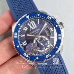 Replica Calibre De Cartier Diver Wsca0010 42mm Jf Factory Blue Dial (2)