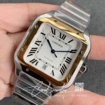 Replica Cartier De Santos W2sa0006 Bv Factory White Dial (3)