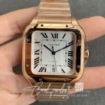 Replica Cartier De Santos Wssa0010 Gf Factory Rose Gold Case (1)