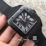 Replica Cartier Santos 100 Xl Wssa0006 V6 Factory Black Dial (3)