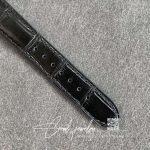 Replica Cartier Santos W2sa0012 Ladies Black Rubber Strap (7)