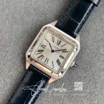 Replica Cartier Santos Wssa0022 Men Watches Black Rubber Strap (9)