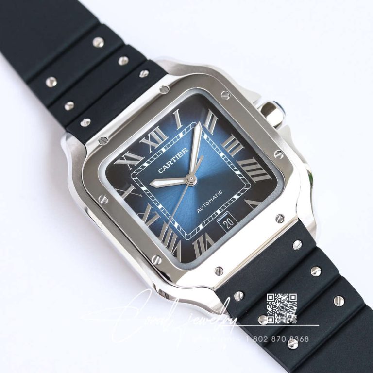 Replica Cartier Santos Wssa0030 Gf Factory V2 Stainless Steel Bezel (2)