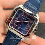 Replica Cartier Santos Wssa0030 V6 Factory Blue Strap (3)