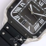 Replica Cartier Santos Wssa0037 Gf Factory V2 Black Strap (6)