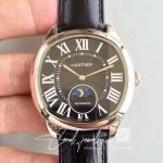 Replica Drive De Cartier Moonphase Wgnm0009 Stainless Steel Bezel (1)