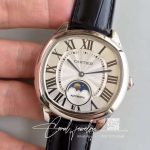 Replica Drive De Cartier Moonphase Wsnm0008 Black Strap (3)