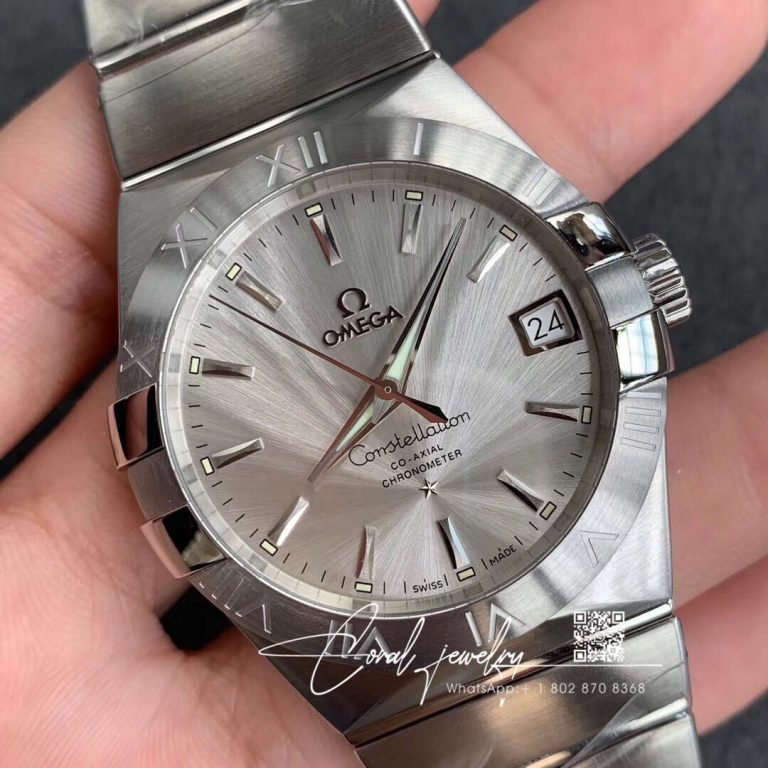 Replica Omega Constellation 123.10.38.21.02.001 Vs Factory Grey Case (2)