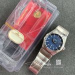 Replica Omega Constellation Co Axial 38mm 123.10.38.21.03.001 Vs Factory Blue Dial (9)