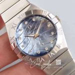 Replica Omega Constellation Ladies 123.15.24.60.55.006 Blue Dial (4)