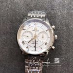 Replica Omega De Ville Co Axial Chronograph 42mm 431.10.42.51.02.001 Om Factory White Dial (4)