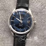 Replica Omega De Ville Hour Vision Co Axial 41mm 431.33.41.21.03.001 3s Factory Blue Dial (6)