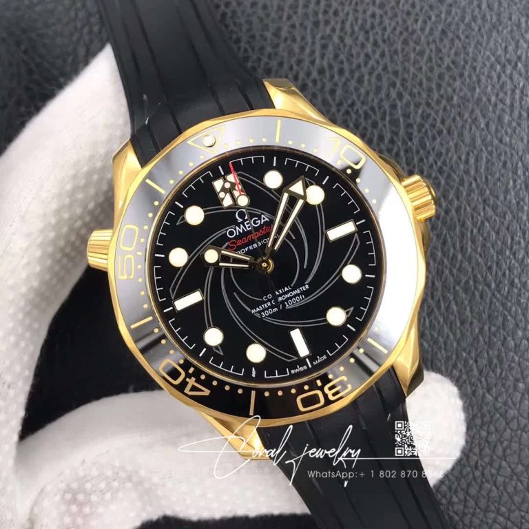 Replica Omega Seamaster 210.62.42.20.01.001 Vs Factory Black Strap (2)