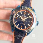 Replica Omega Seamaster 215.92.46.22.03.001 Gmt Vs Factory Blue Ceramic (3)