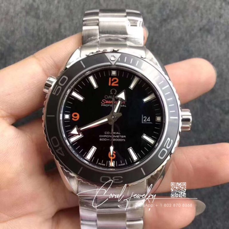 Replica Omega Seamaster 232.30.42.21.01.003 Planet Ocean 600m Vs Factory Black Dial (1)