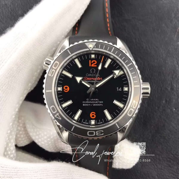 Replica Omega Seamaster 232.32.44.22.01.002 Vs Factory Stainless Steel Bezel (1)