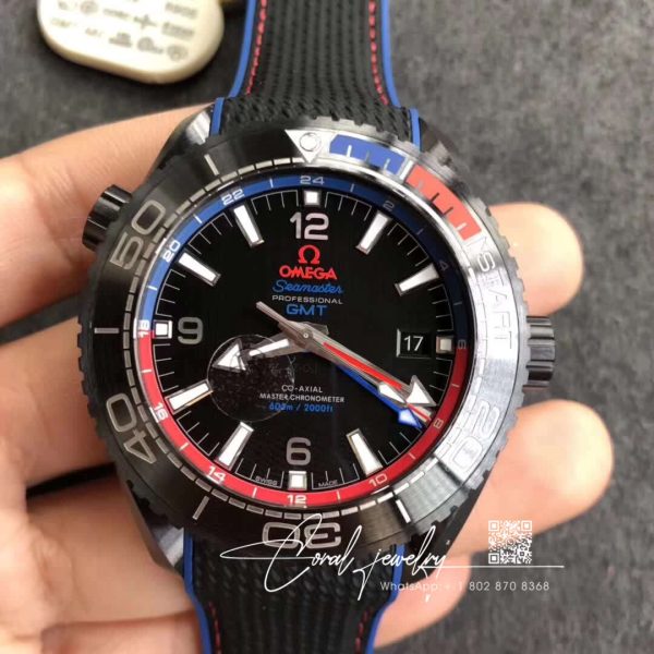 Replica Omega Seamaster Deepsea King 215.92.46.22.01.004 Vs Factory Black Dial (1)