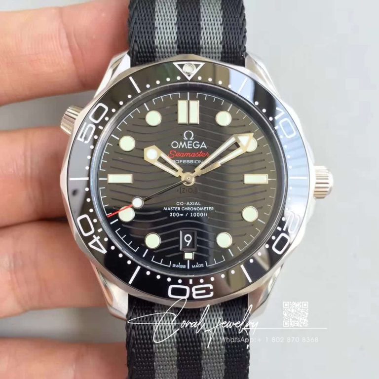 Replica Omega Seamaster Diver 300m Baselworld 2018 210.30.42.20.01.001 Vs Factory Black Dial (1)