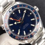 Replica Omega Seamaster Planet Ocean 232.30.44.22.03.001 Vs Factory Blue Dial (4)