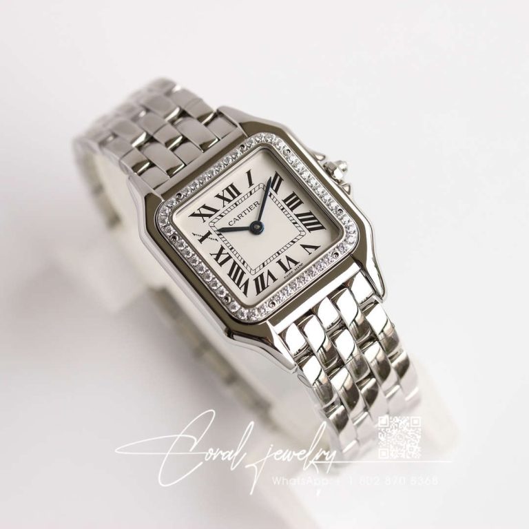 Replica Panthere De Cartier W4pn0008 27mm Bv Factory White Dial Stainless Steel (2)