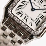 Replica Panthere De Cartier W4pn0008 27mm Bv Factory White Dial Stainless Steel (6)