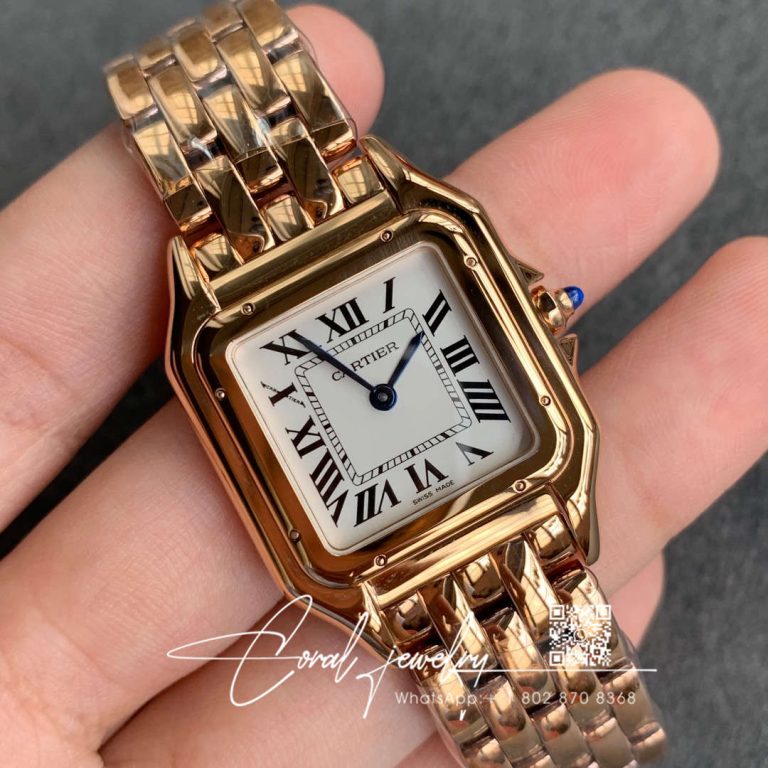 Replica Panthere De Cartier Wgpn0007 27mm 8848 Factory White Dial (2)