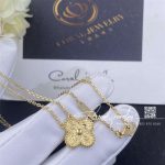 Van Cleef & Arpels Vintage Alhambra Pendant 18k Yellow Gold Vcaro1if00 (4)