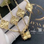 Van Cleef & Arpels Vintage Alhambra Necklace, 10 Motifs Yellow Gold Vcarp3jj00 (5)