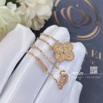 Van Cleef & Arpels Vintage Alhambra Pendant 18k Rose Gold Vcarn9zs00 (3)