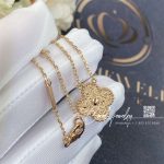 Van Cleef & Arpels Vintage Alhambra Pendant 18k Rose Gold Vcarn9zs00 (4)