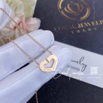 Cartier Heart C 18k Rose Gold Necklace (2)